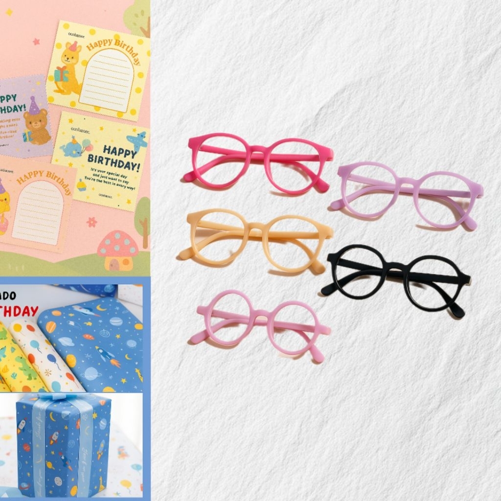 

Kado Kacamata Unik | Kacamata Fashion Lucu untuk Hadiah Teman/Anak Hadiah/Kado/Hampers/Gift/Parsel/Souvenir/Bingkisan/Parsel/Paket