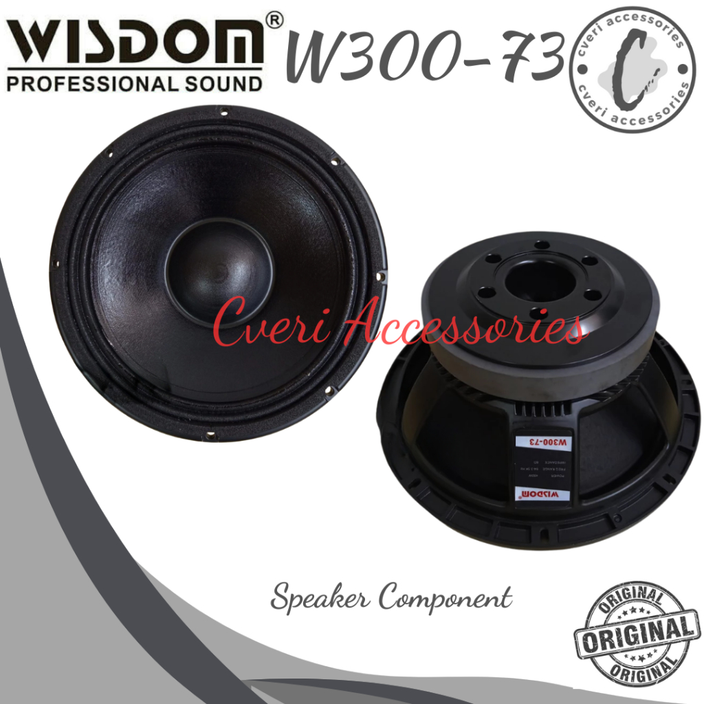 Wisdom W30073 Speaker Component Original Wisdom W-30073 W300-73