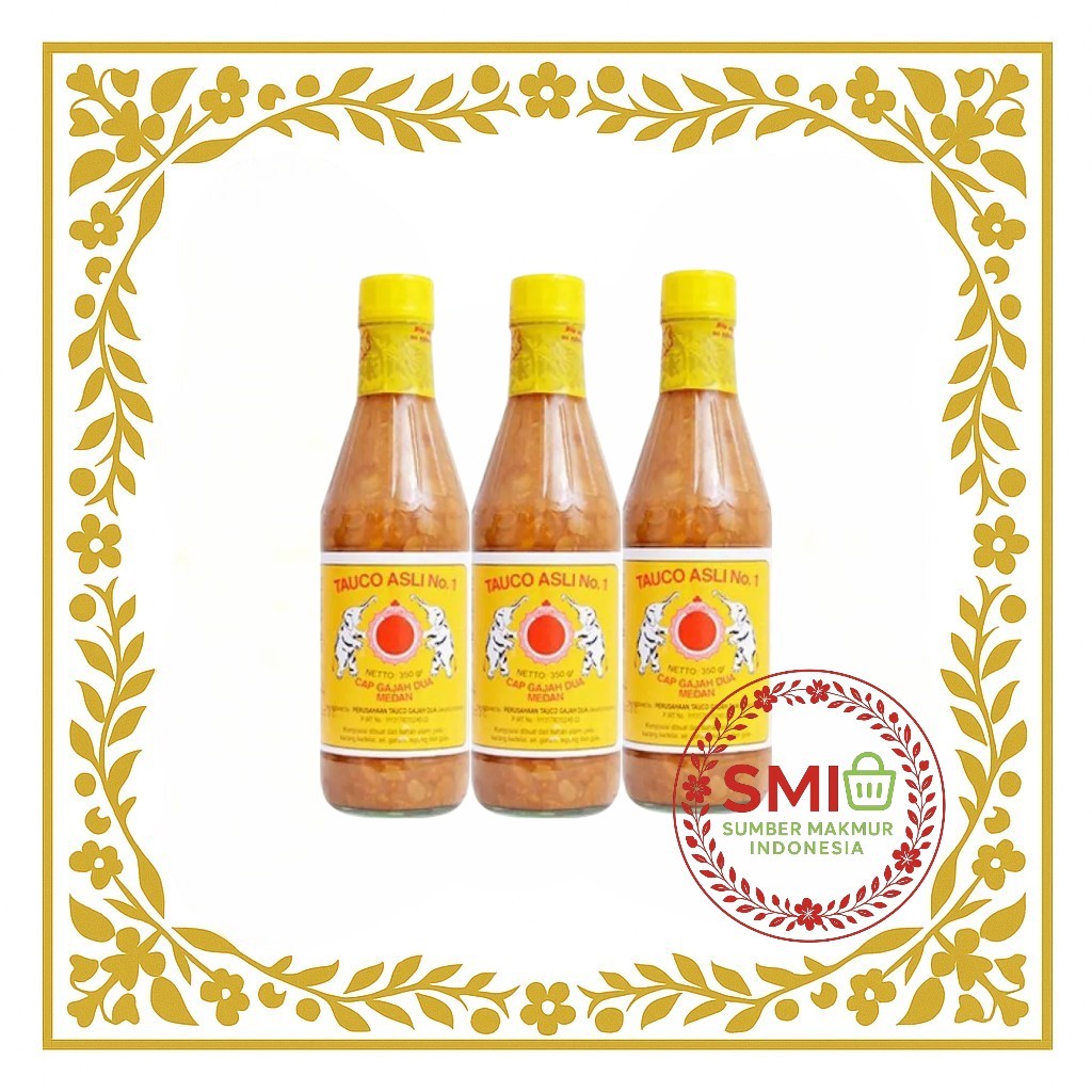 

TAUCO ASLI NO.1 CAP GAJAH DUA MEDAN 350g / Tauco Gajah 350 - Eceran