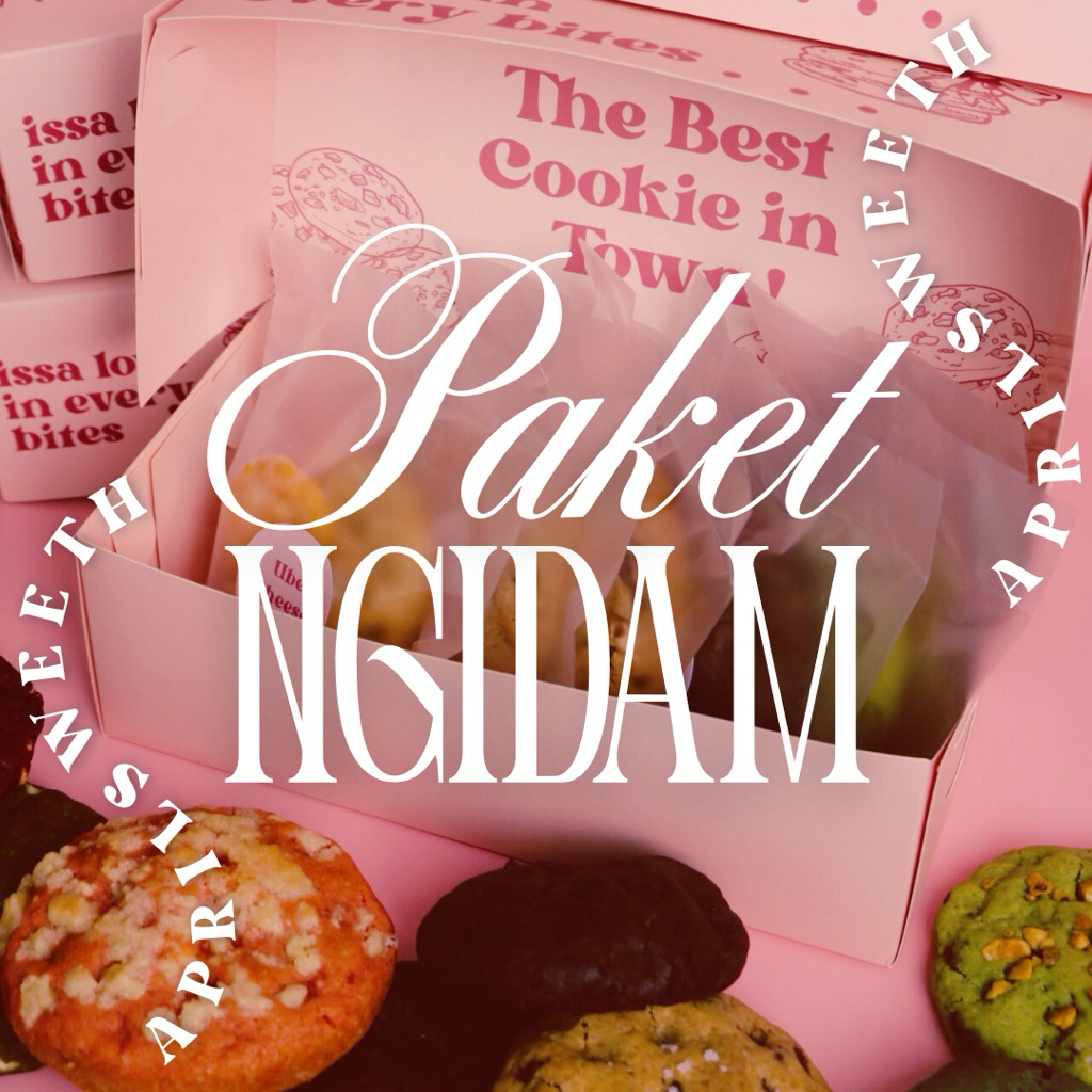 

PAKET NGIDAM 3PCS 100GR SOFT BAKES COOKIES APRILSWEETH - (mohon baca deskripsi)