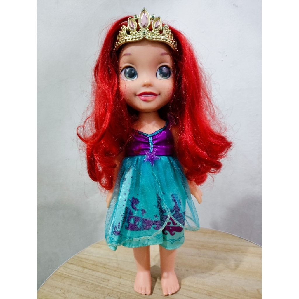 Disney Doll Todler Ariel Mata Kaca