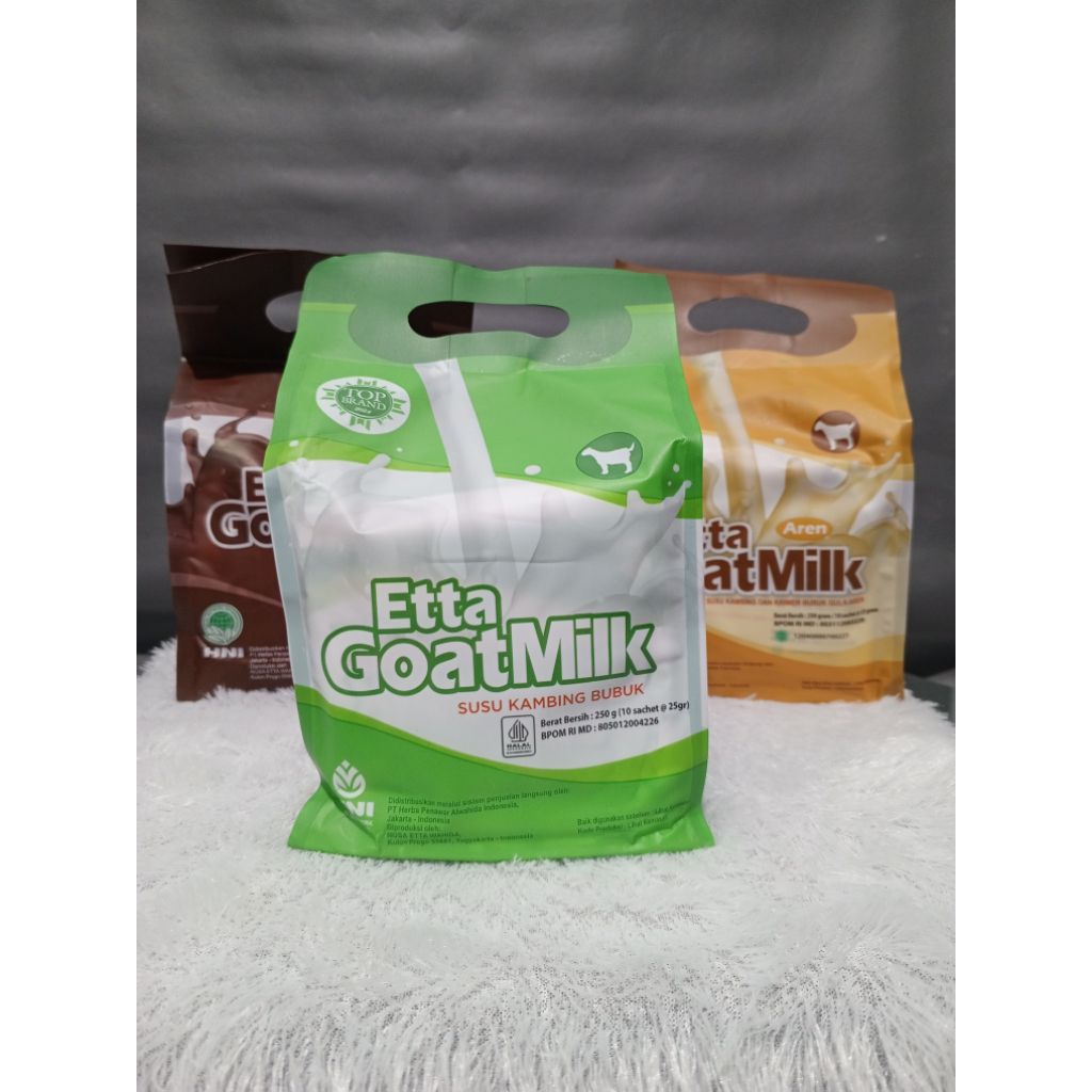 

Susu Etta Goat Milk HNI HPAI All Variant Original,Aren,Dan Cokelat
