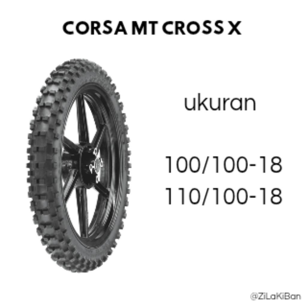 Ban Corsa MT Cross X RING 18 100/100-18 110/100-18
