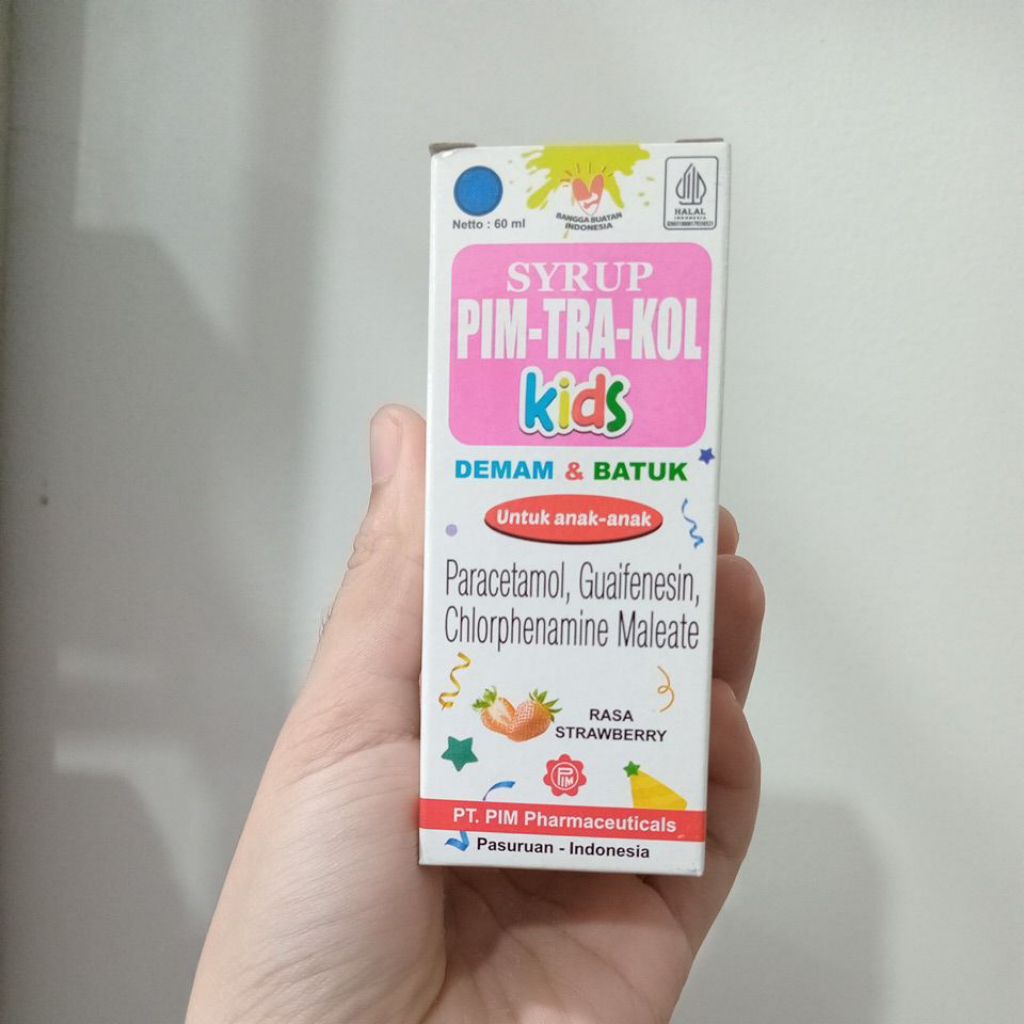 

Pimtrakol sirup Demam&Batuk 60ml