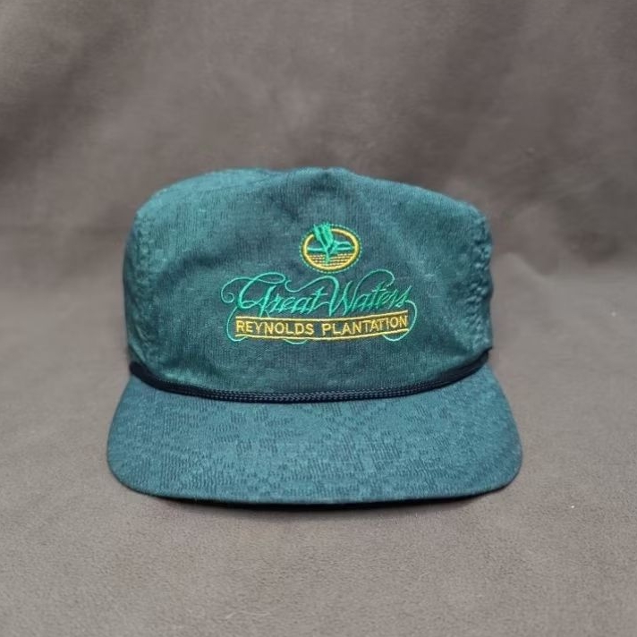 Vintage Rope Hat Great Waters by Duckster