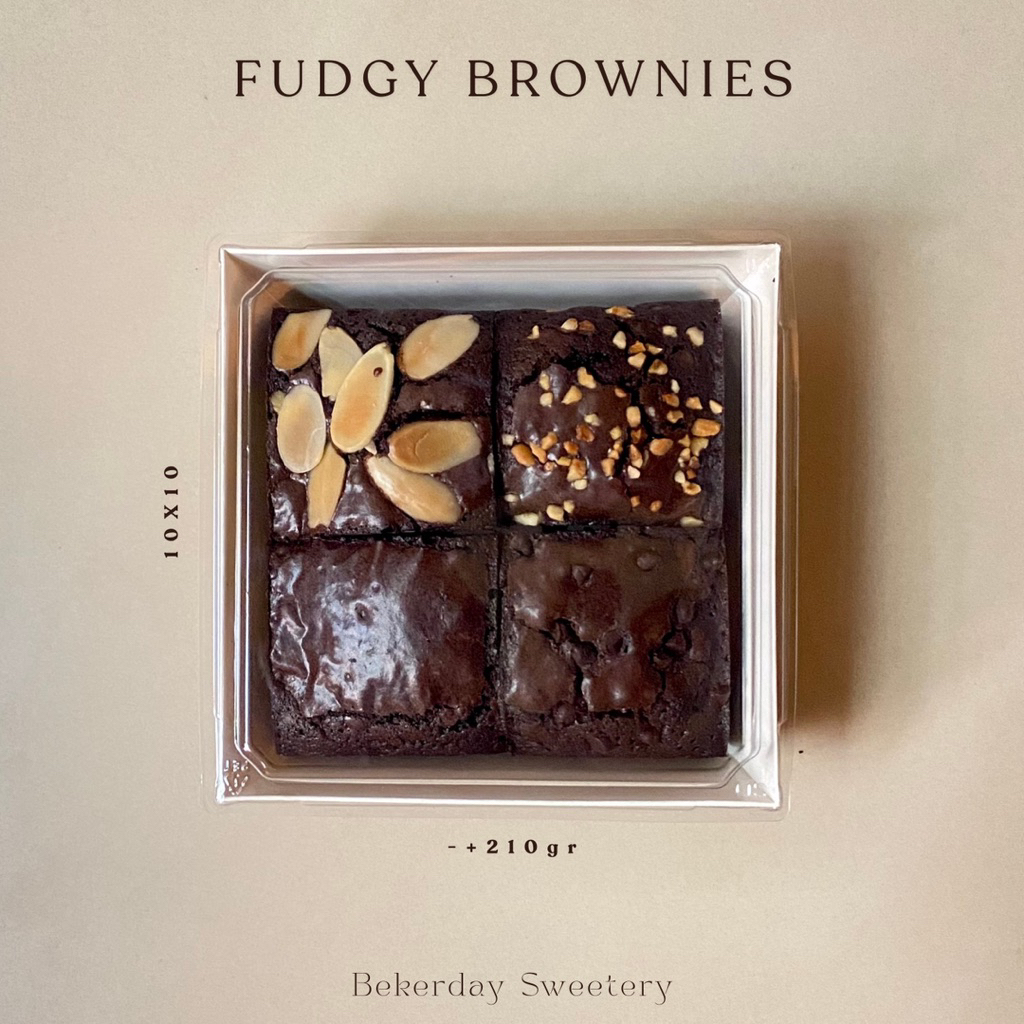

Fudgy Brownies | Mini Size