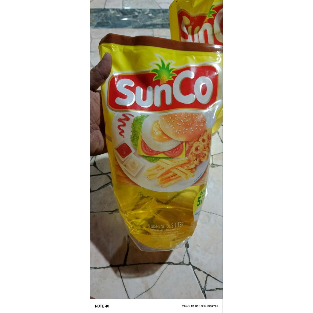 

Minyak goreng sunco 2 liter