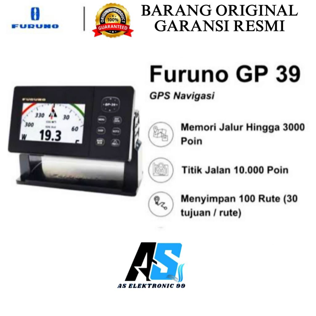 FURUNO GP-39 , GPS NAVIGASI KAPAL ( ORIGINAL )
