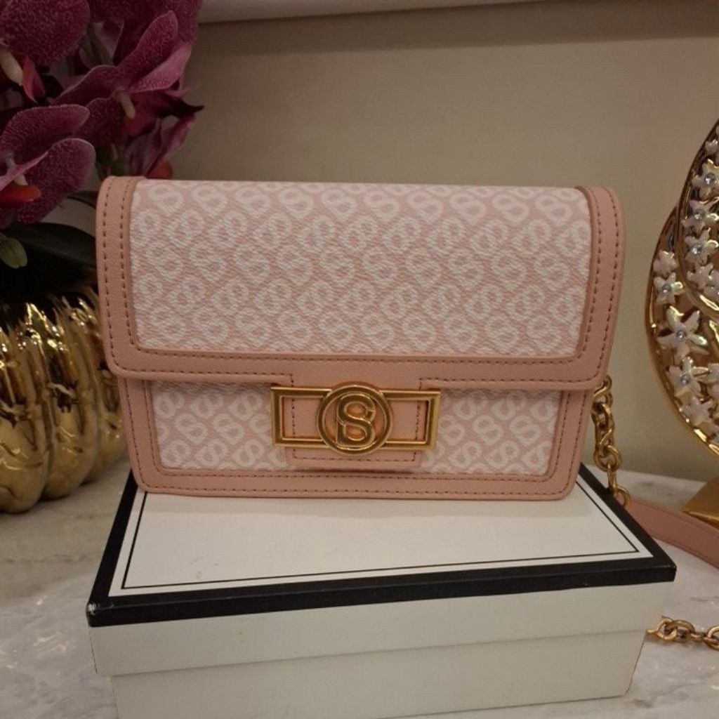 Buttonscarves Bag Izzy Sling Peach PL