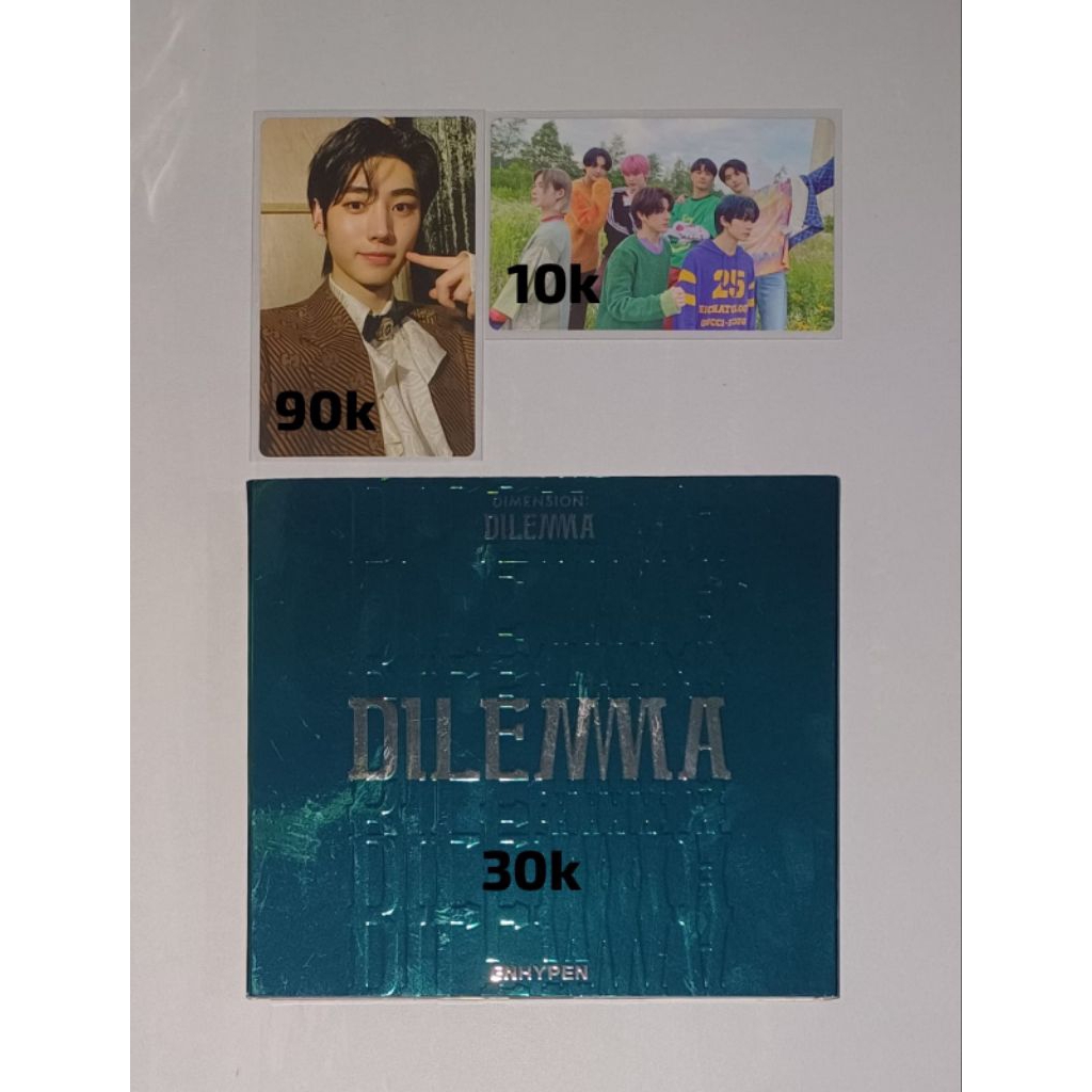 Wts photocard Sunghoon Dilema Enhypen