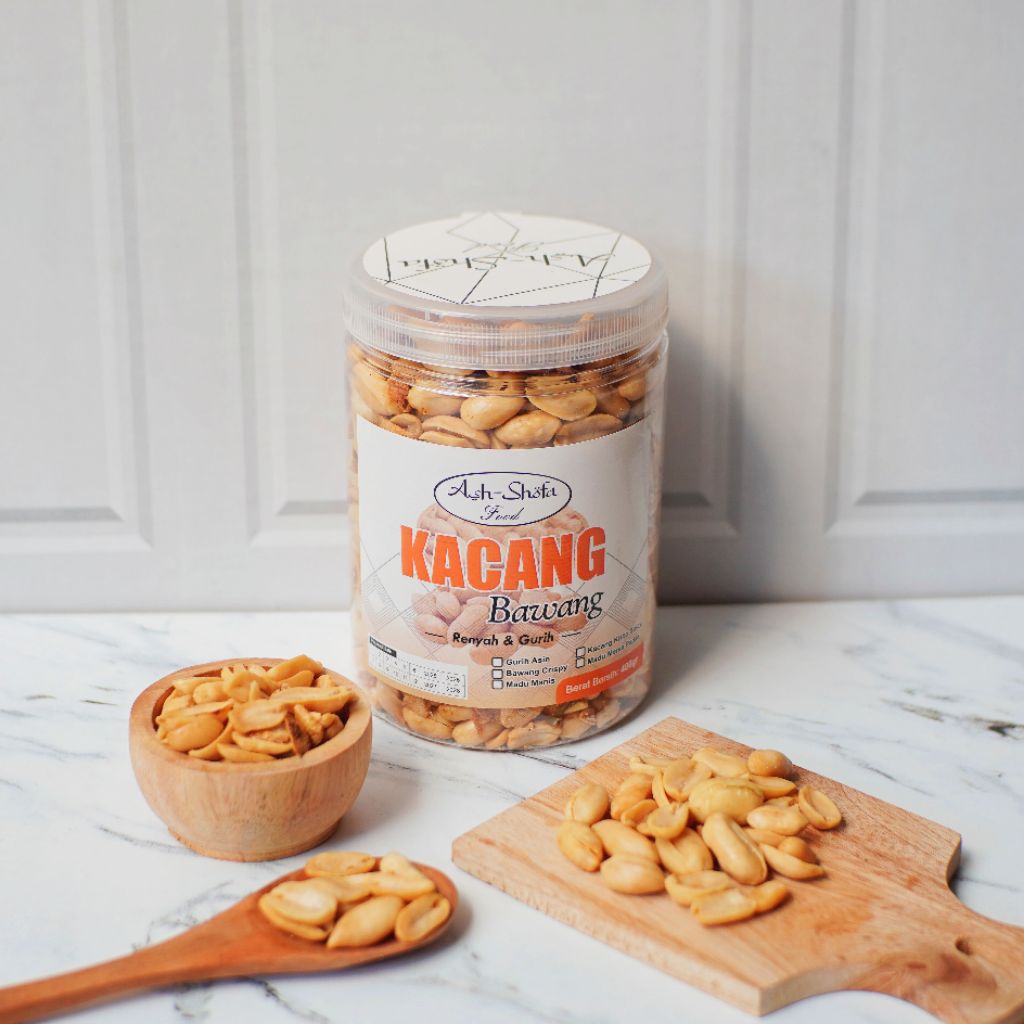 

Kacang Bawang Goreng Gurih Asin
