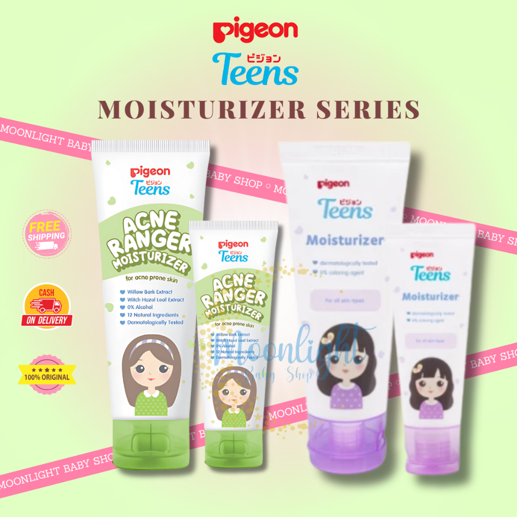 PIGEON Teens Moisturizer For All Skin Types / Pigeon Teen Acne Ranger Moisturizer 20ml 50ml