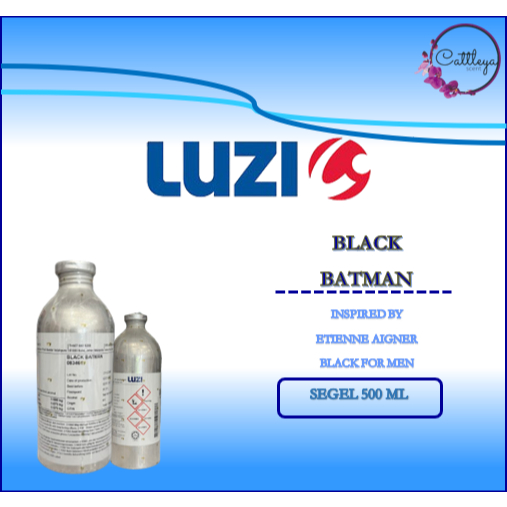 PARFUM BLACK BATMAN BY LUZI | SEGEL 500 ML