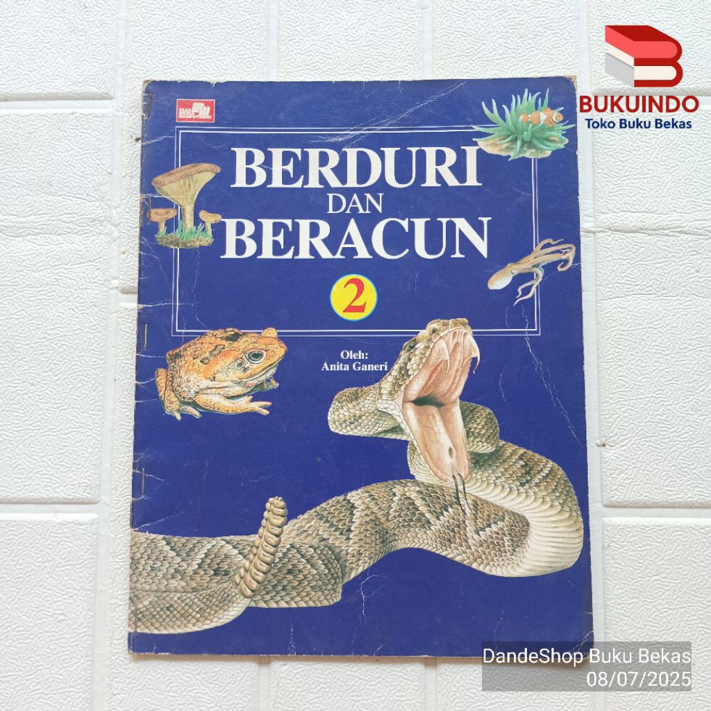 Berduri dan Beracun #2 oleh Anita Ganeri - Buku Pengetahuan Anak Bekas Preloved
