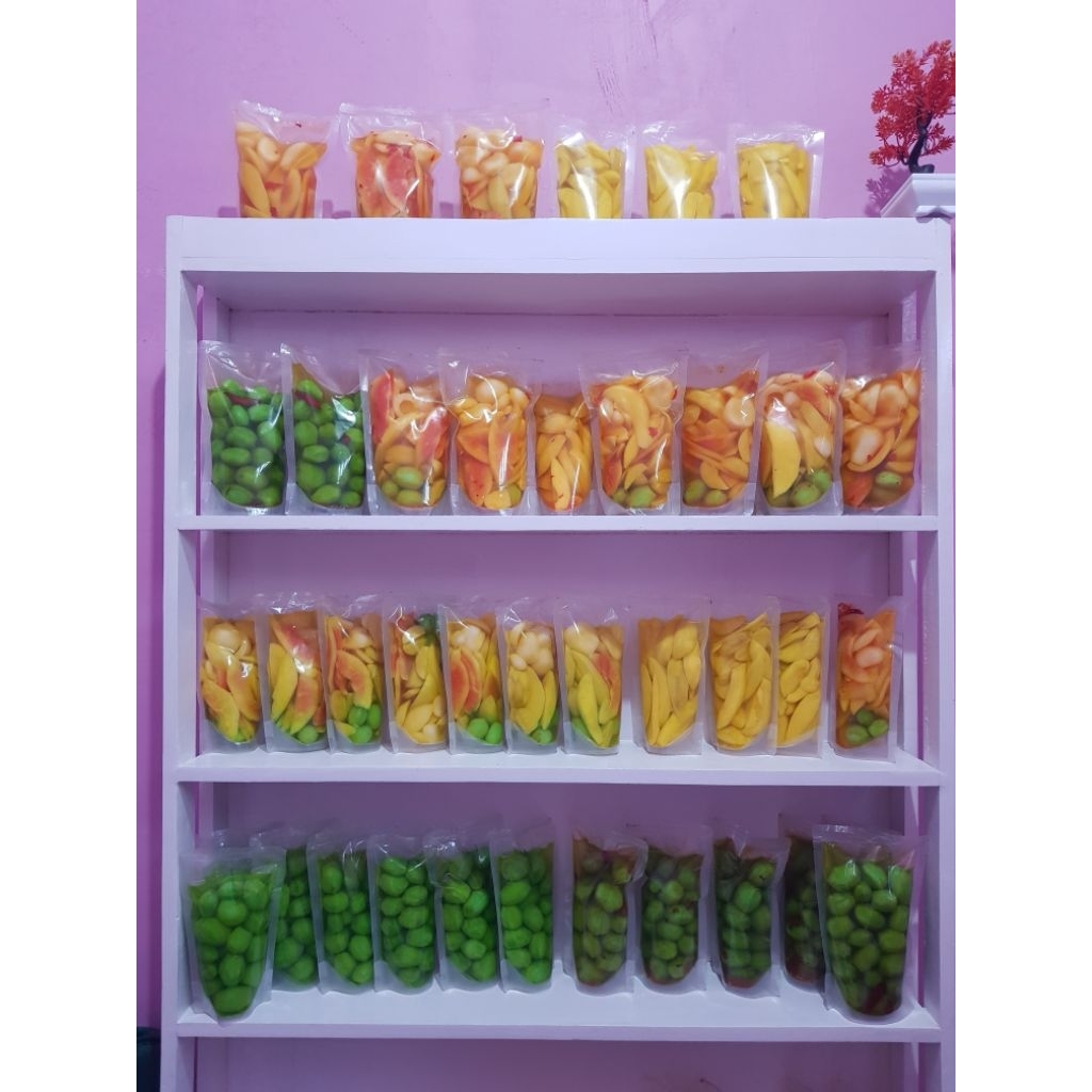 

MANISAN BUAH KHAS CIANJUR 600 GRAM MANGGA, PEPAYA, SALAH, BENGKOANG, ANGGUR BOGOR/CANAR, KEDONGDONG BANGKOK KEDONGDONG LOKAL DAN MIX/CAMPUR" ORIGINAL MANIS BUAH DAN PEDAS