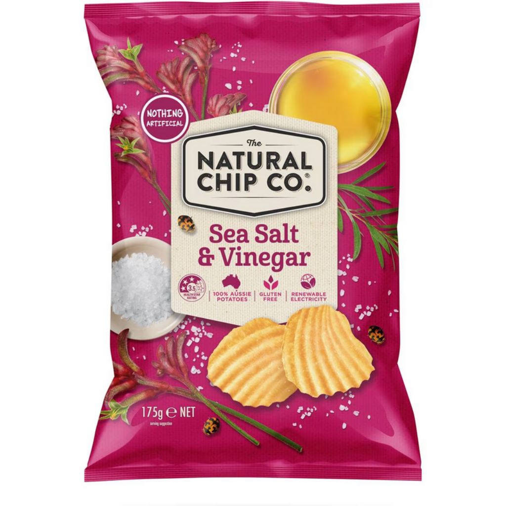 

Natural Chip Co Sea Salt & Vinegar 175 g