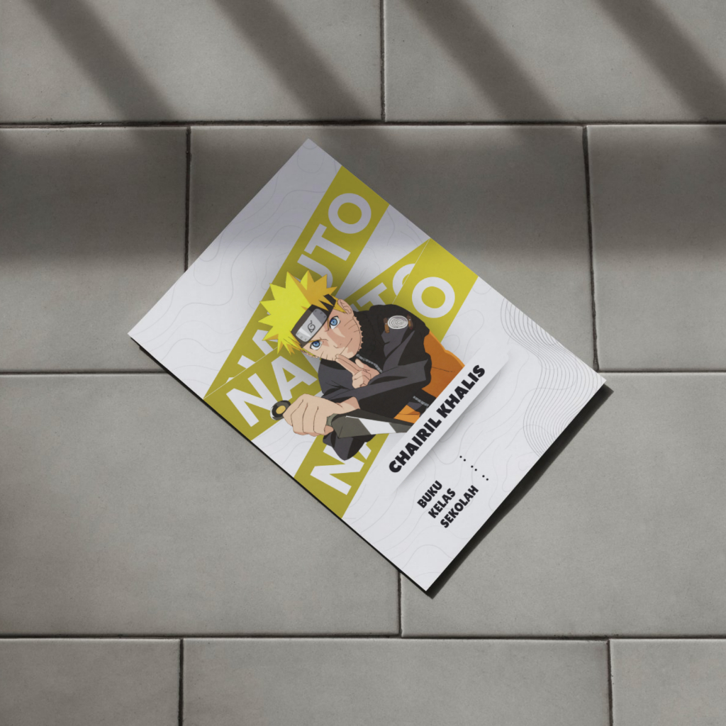 

BUKU TULIS CUSTOM NAMA/SEKOLAH/KELAS/MAPEL TEMA NARUTO