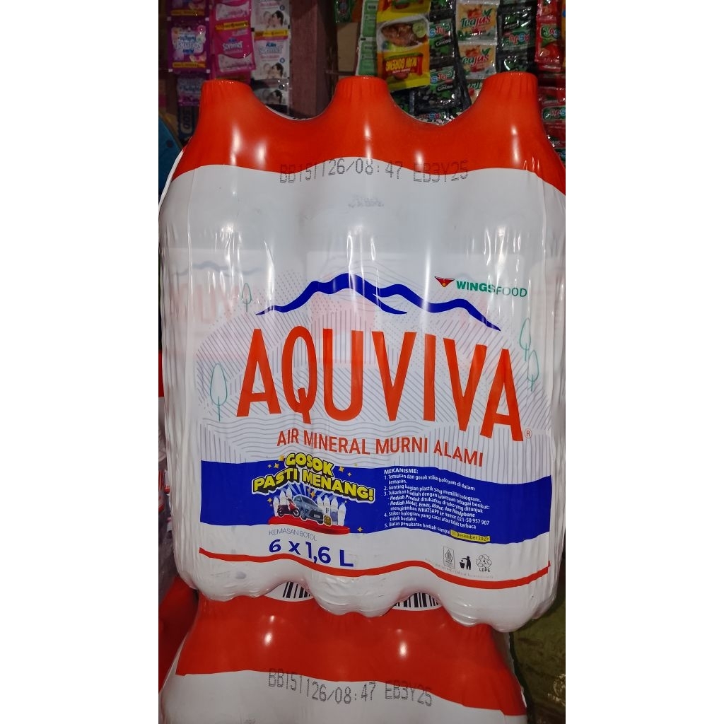 

Aquviva Air Mineral isi 1600 ml
