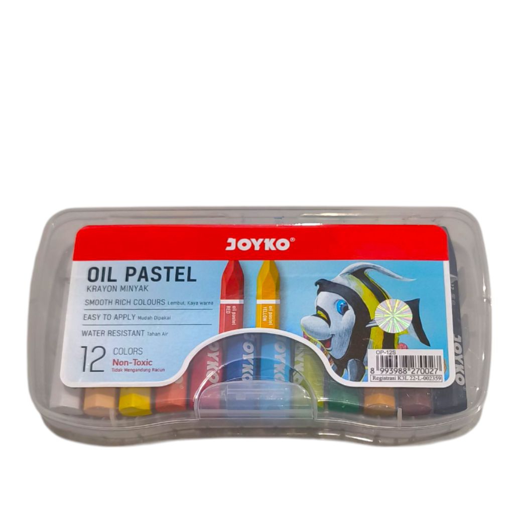 

Oil Pastel 12 Warna Joyko (SET)