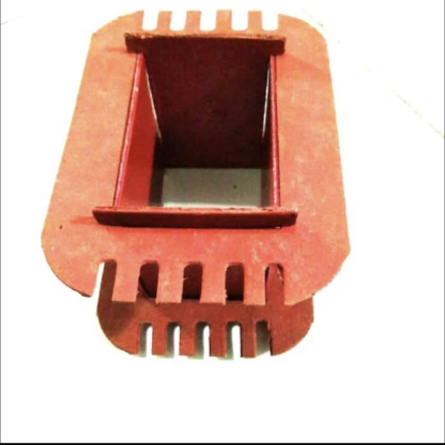 Koker Trafo Kotak Fiber Merah 28 x 50 / Box Trafo Listrik Ringan Anti Karat