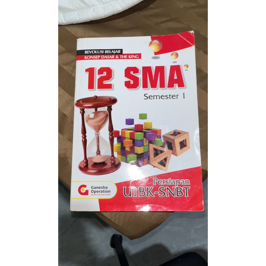 

[PRELOVED] buku persiapan UTBK ganesha operation semester 1