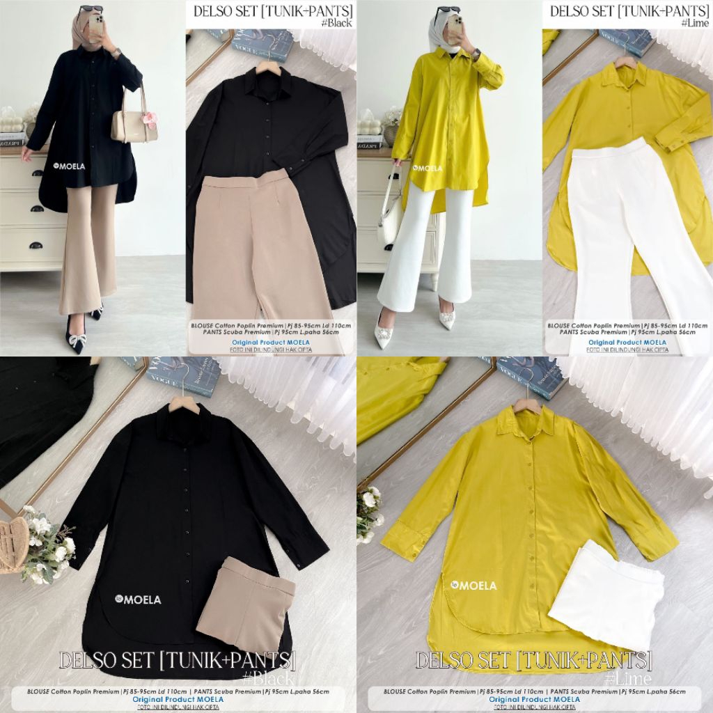 Delso Set Setelan Oneset Jumbo Allsize Busui Premium Catton Mix Knit Original Ori Moela Berlabel