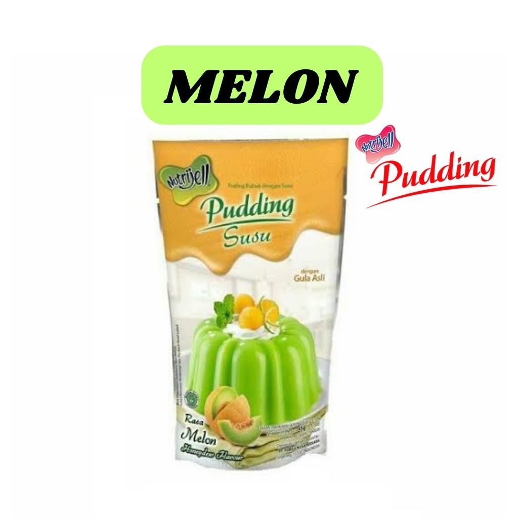 

Puding Susu Nutrijell Rasa Melon