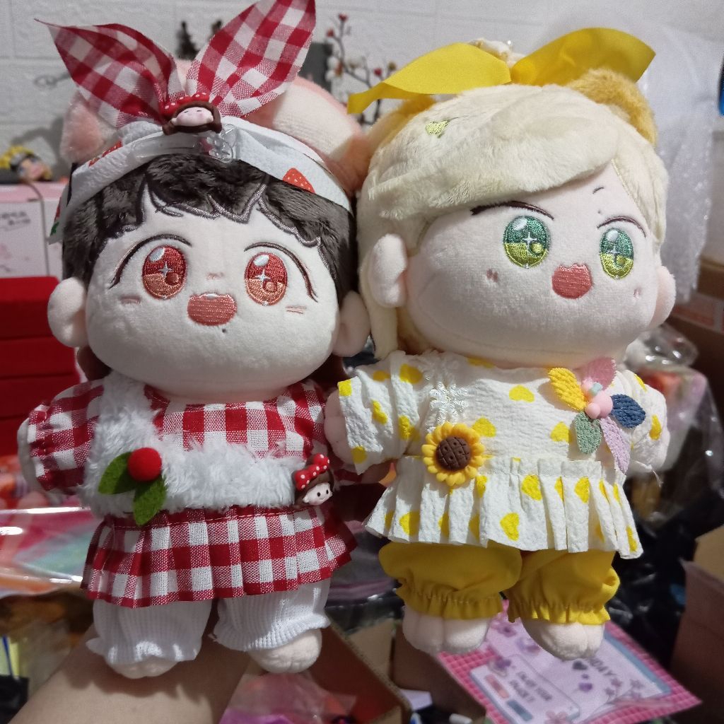 BAJU BONEKA, 20CM & AKSESORIS