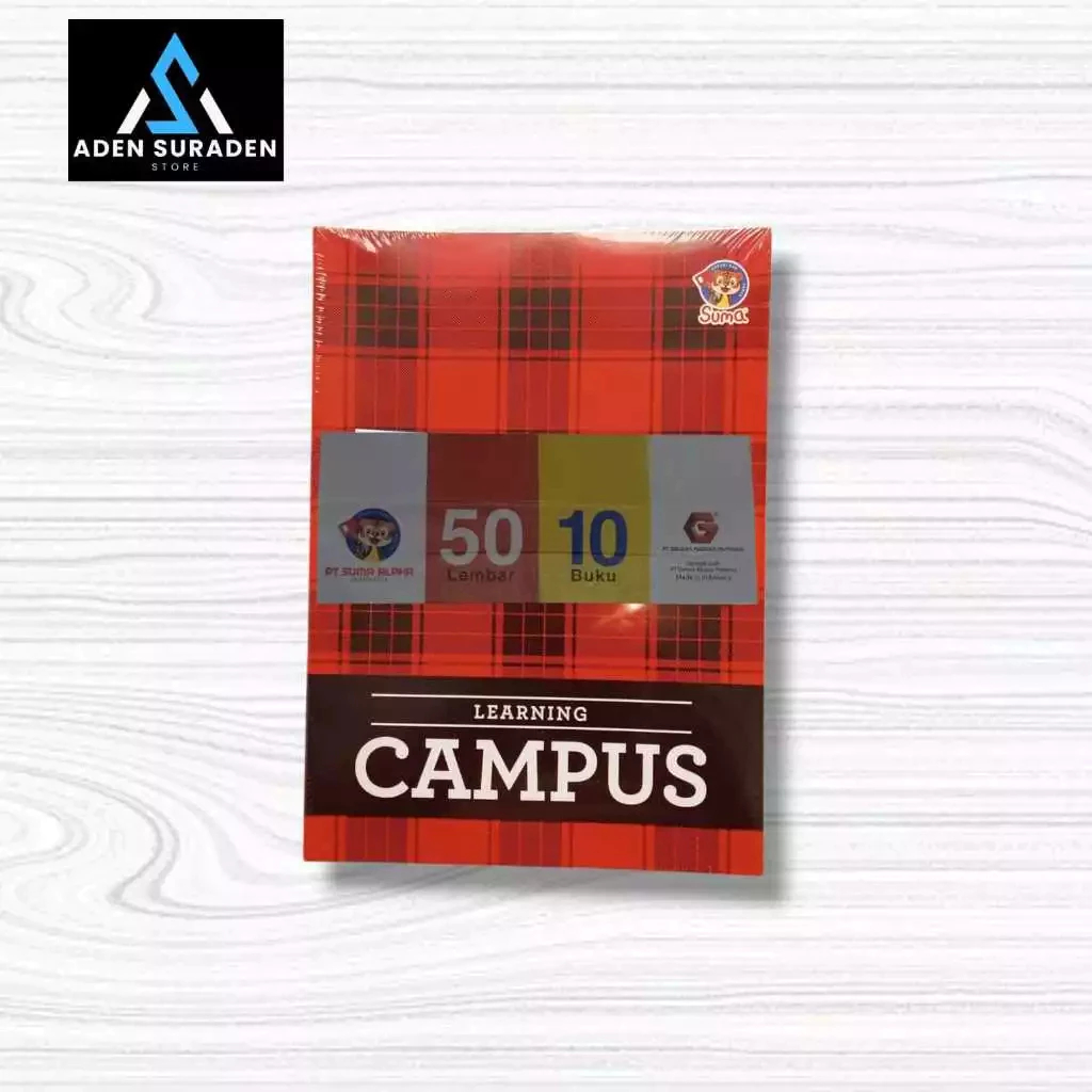

CAMPUS - BUKU TULIS CAMPUS CAVER MOTIF SAMPUL BUKU / ISI 50 LEMBAR