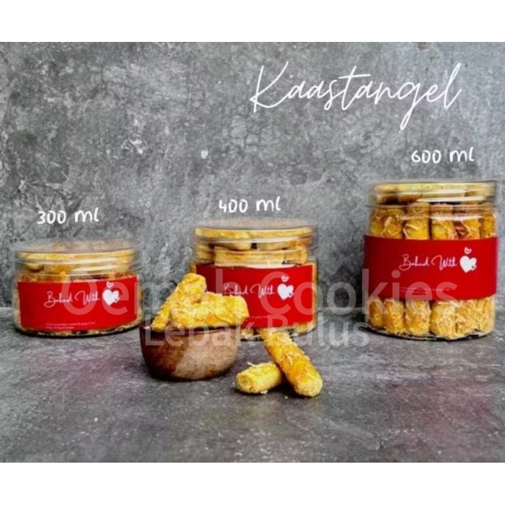 

Kue Kering Kaastengel Kemasan Tabung 600 ML