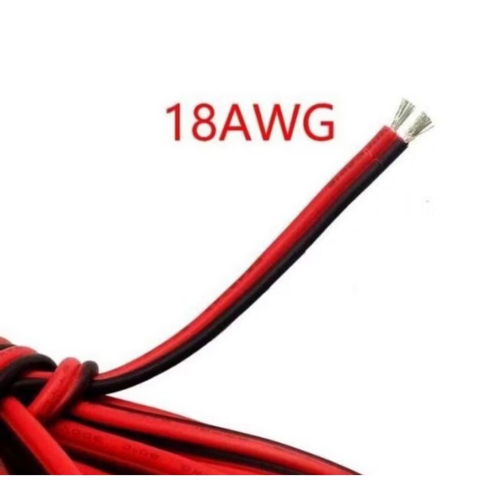 kabel awg 2 jalur ukuran 2 x 18