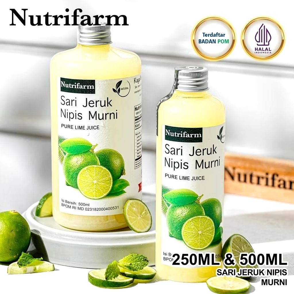 

NUTRIFARM sari jeruk nipis 250ml 500ml