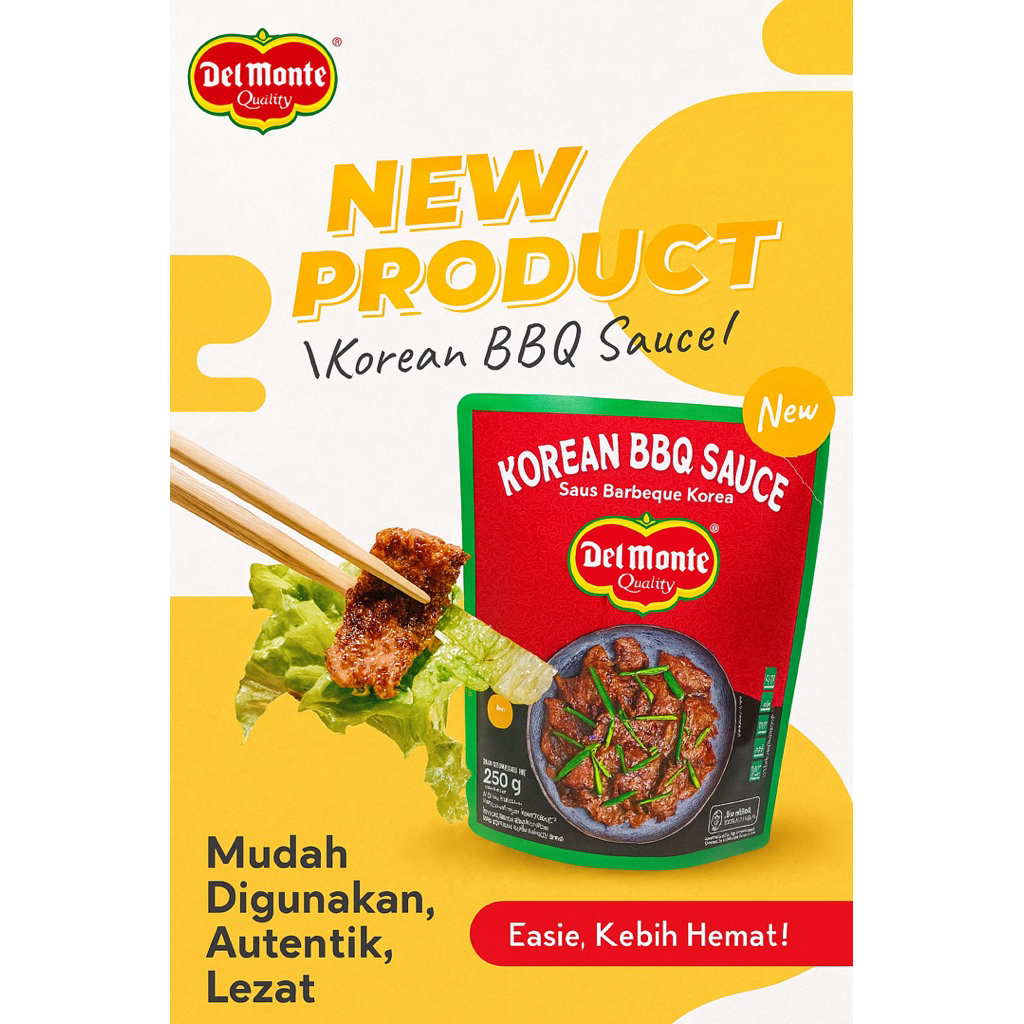 

Del Monte Korean BBQ Sauce 250g – Saus Barbeque Korea Siap Pakai