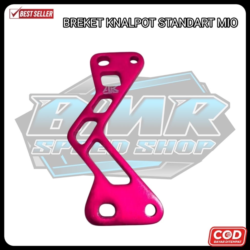 Breket Knalpot Mio Karbu Model Standart / Pangkon Knalpot Mio Karbu