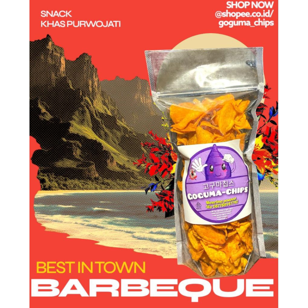 

kripik Ubi jepang GoGuma Chips