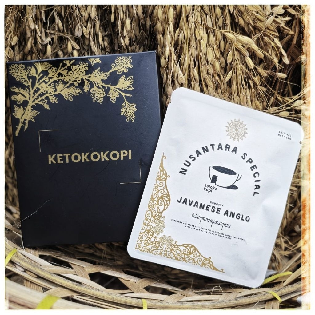 

Javanese Anglo (Anglo Jawa Kopi 100% Robusta) - Drip Bag isi 5pcs (Total 100 Gram net)