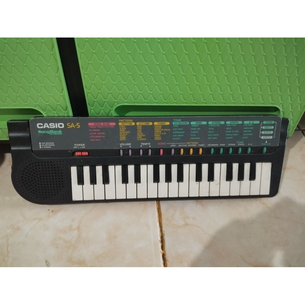 piano Casio sa5 bekas normal
