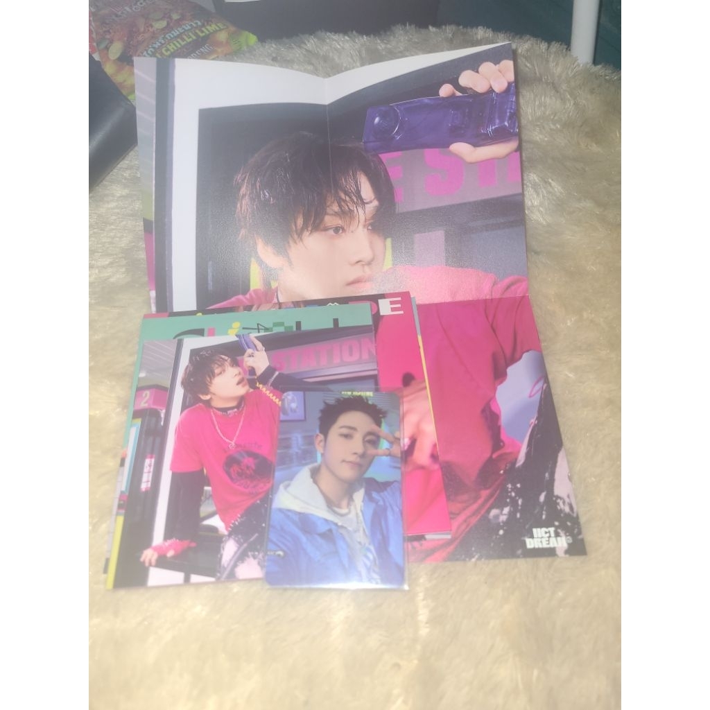 Album nct dream digipack glitch mode photocard renjun haechan