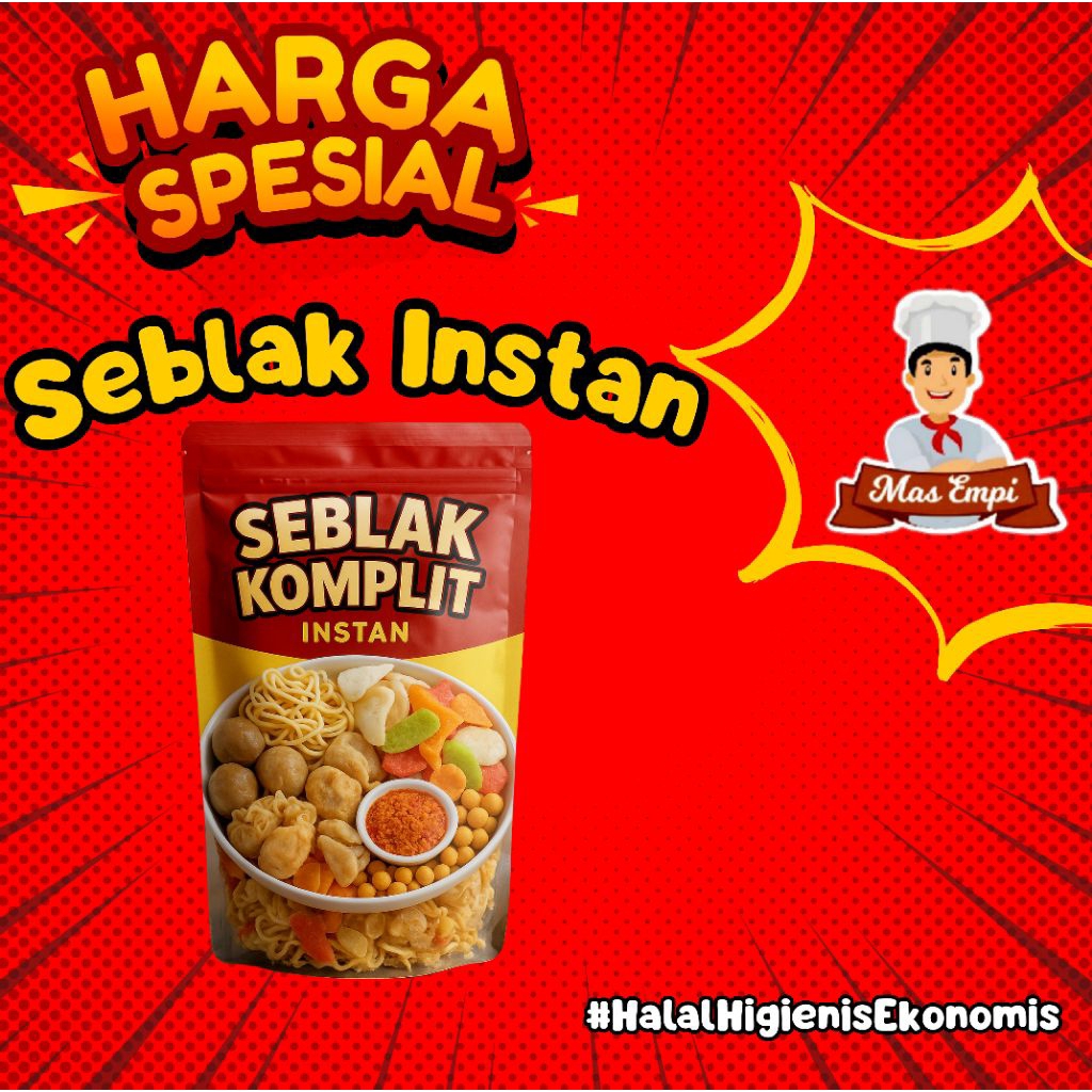 

Seblak Komplit Instan Enak Murah #SnackMasEmpi