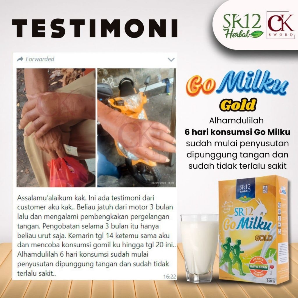 

Gomilku Gold sr12 susu kambing etawa