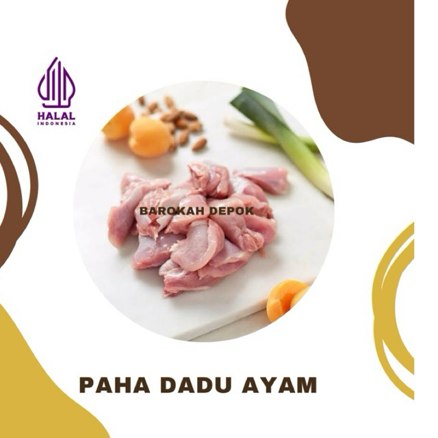 

Boneless Paha Ayam ( Potong Dadu ) 1 Kg