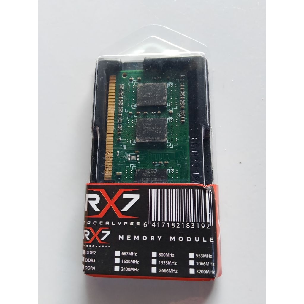 ram sodim ddr3 4GB 1800