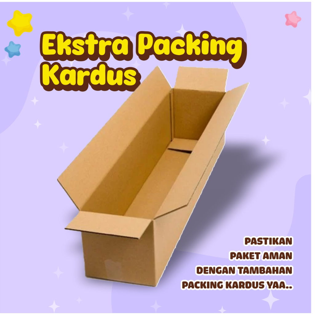 

KARDUS PACKING TAMBAHAN AGAR PAKET LEBIH AMAN DAN TIDAK LUNGSET
