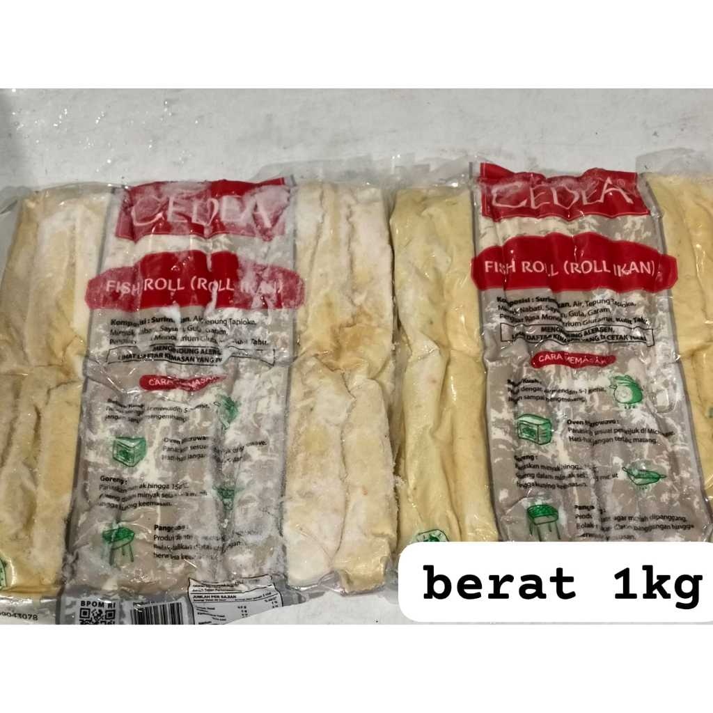 

Cedea Fish Roll 1 kg I FROZEN FOOD CADEA