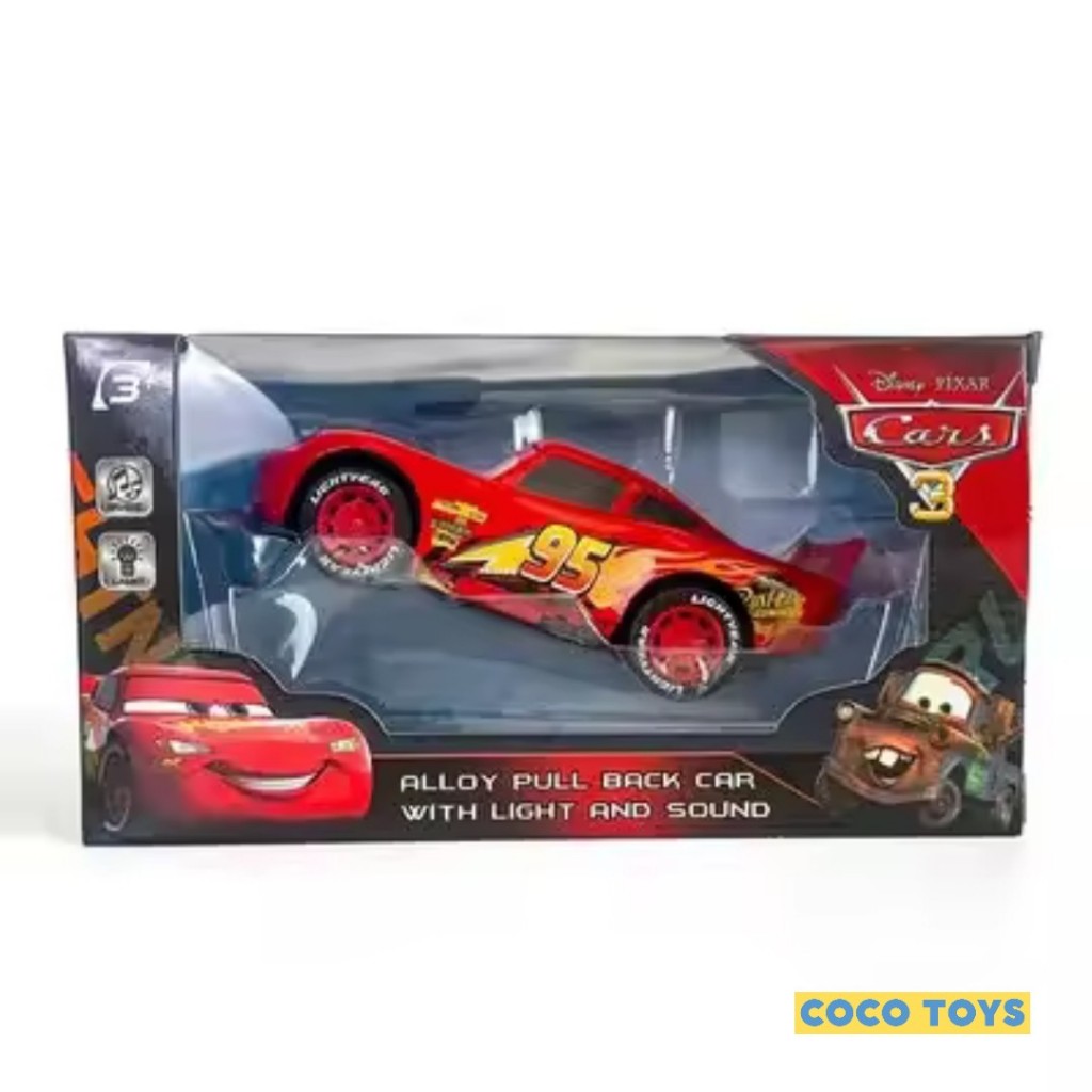Diecast Cars 3 Lightning McQueen - Mainan Anak - Coco Toys