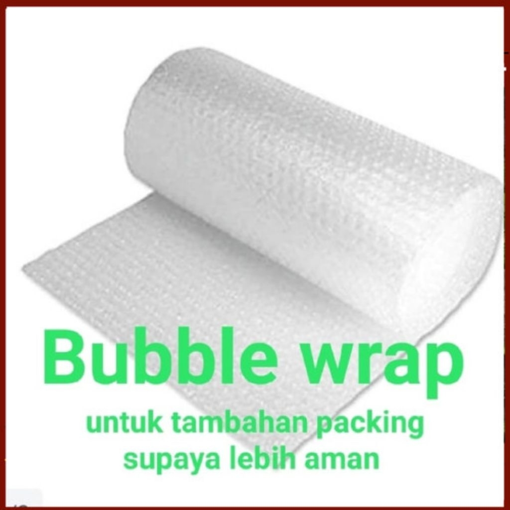 

TAMBAH EXTRA PACKING BUBBLE WRAP PACKING AMAN DAN SEBAGAI GARANSI TOKO