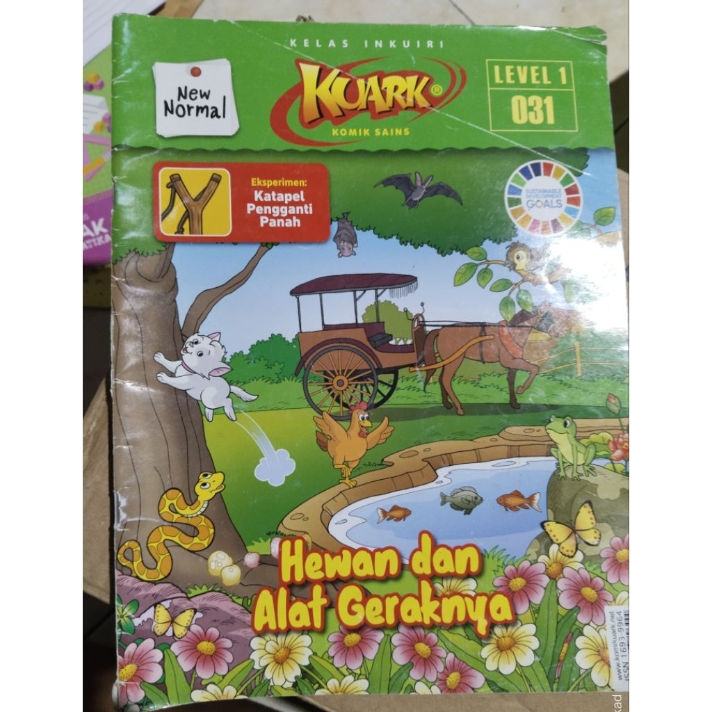 komik kuark sains
