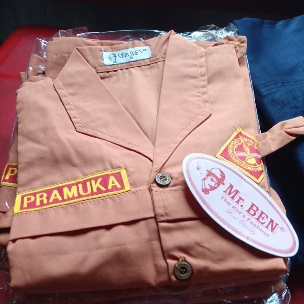 Baju pramuka Anak SD perempuan