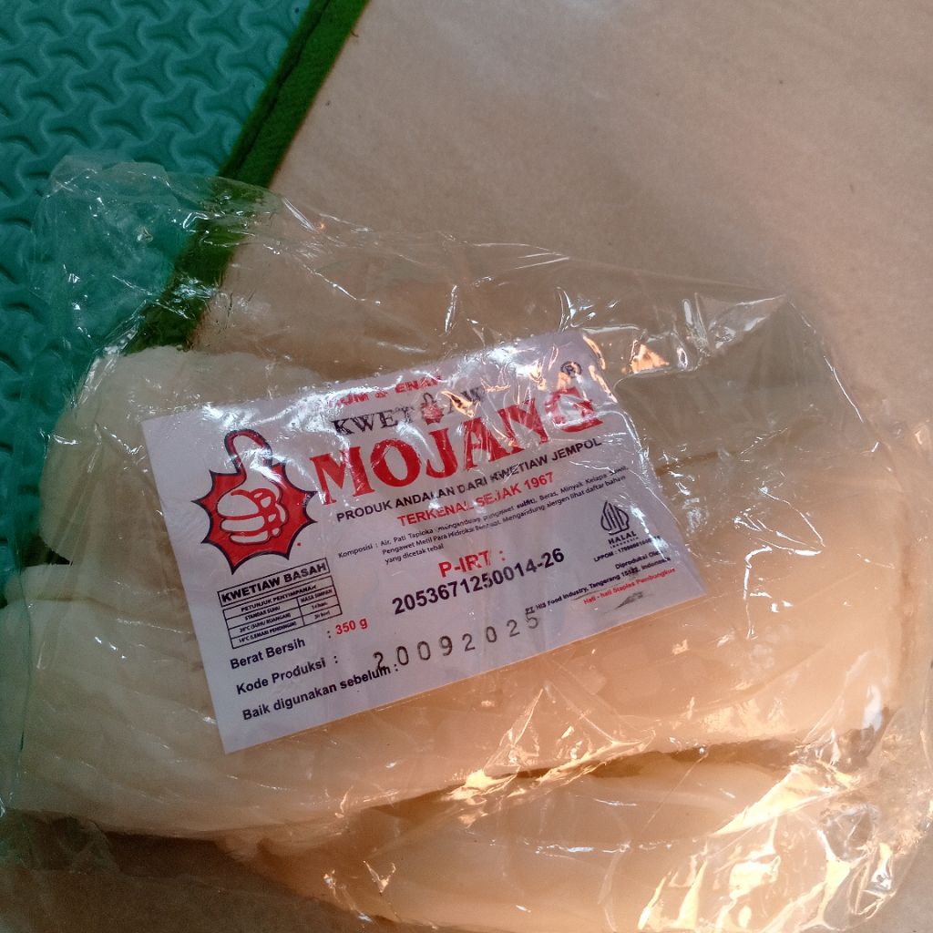 

mie kwitiau/mie pipih 350g