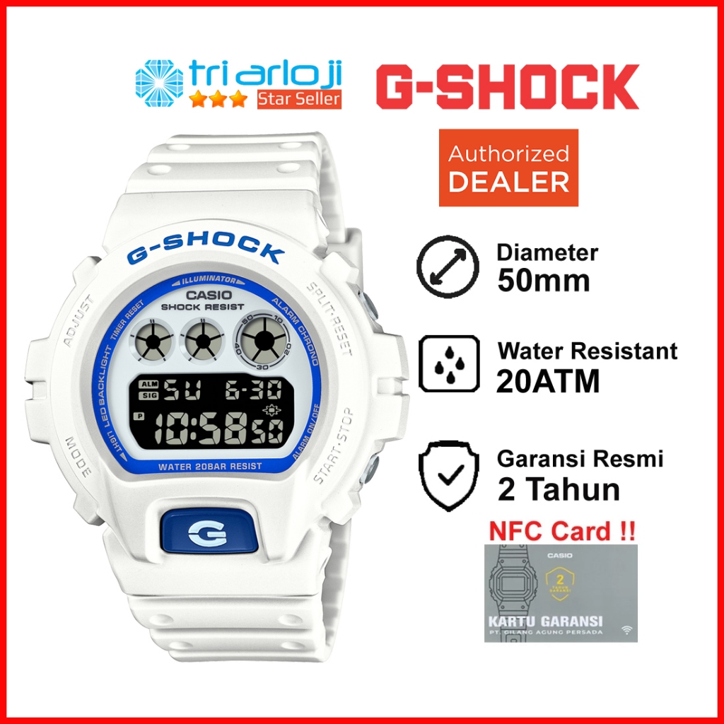 Casio G-Shock DW-6900HDS-7A1DR Jam Tangan Pria Digital DW6900 DW-6900HDS-7A1 GSHOCK DW 6900HDS 7A1DR